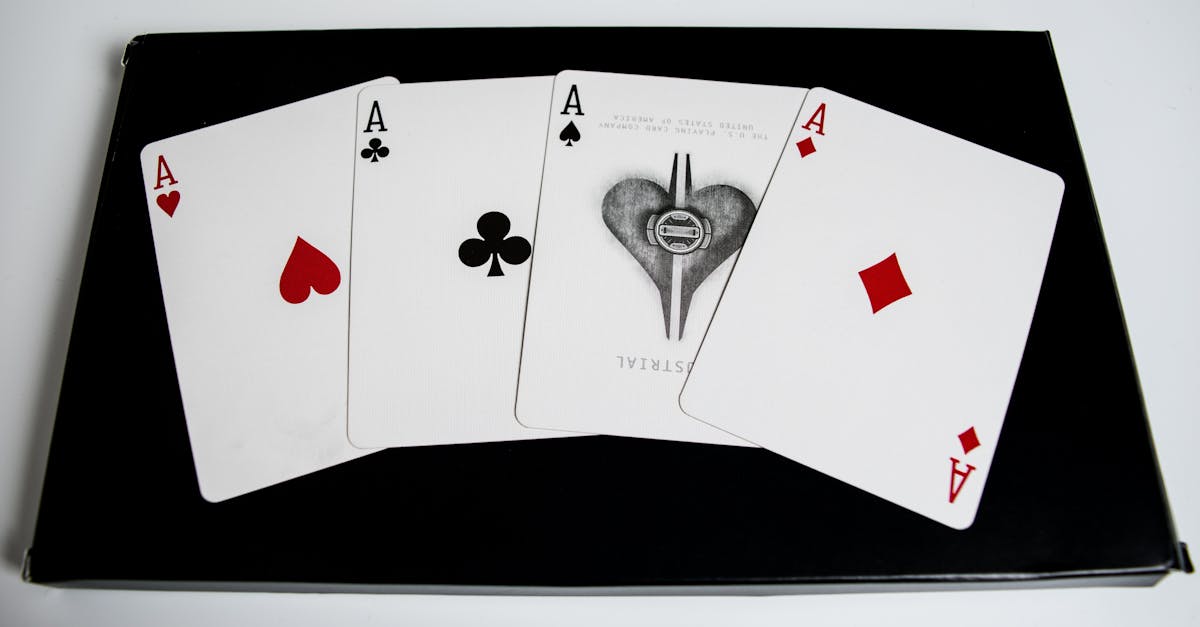 four ace game cards