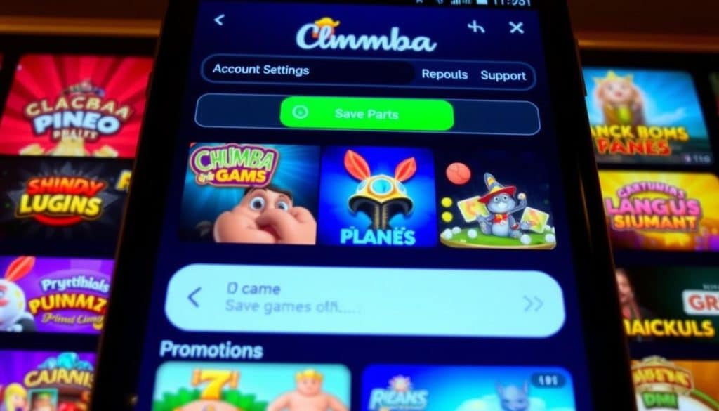 Chumba Casino app features