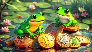 Frog meme coins investment