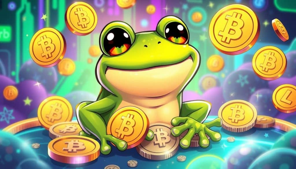 Most popular frog meme coins